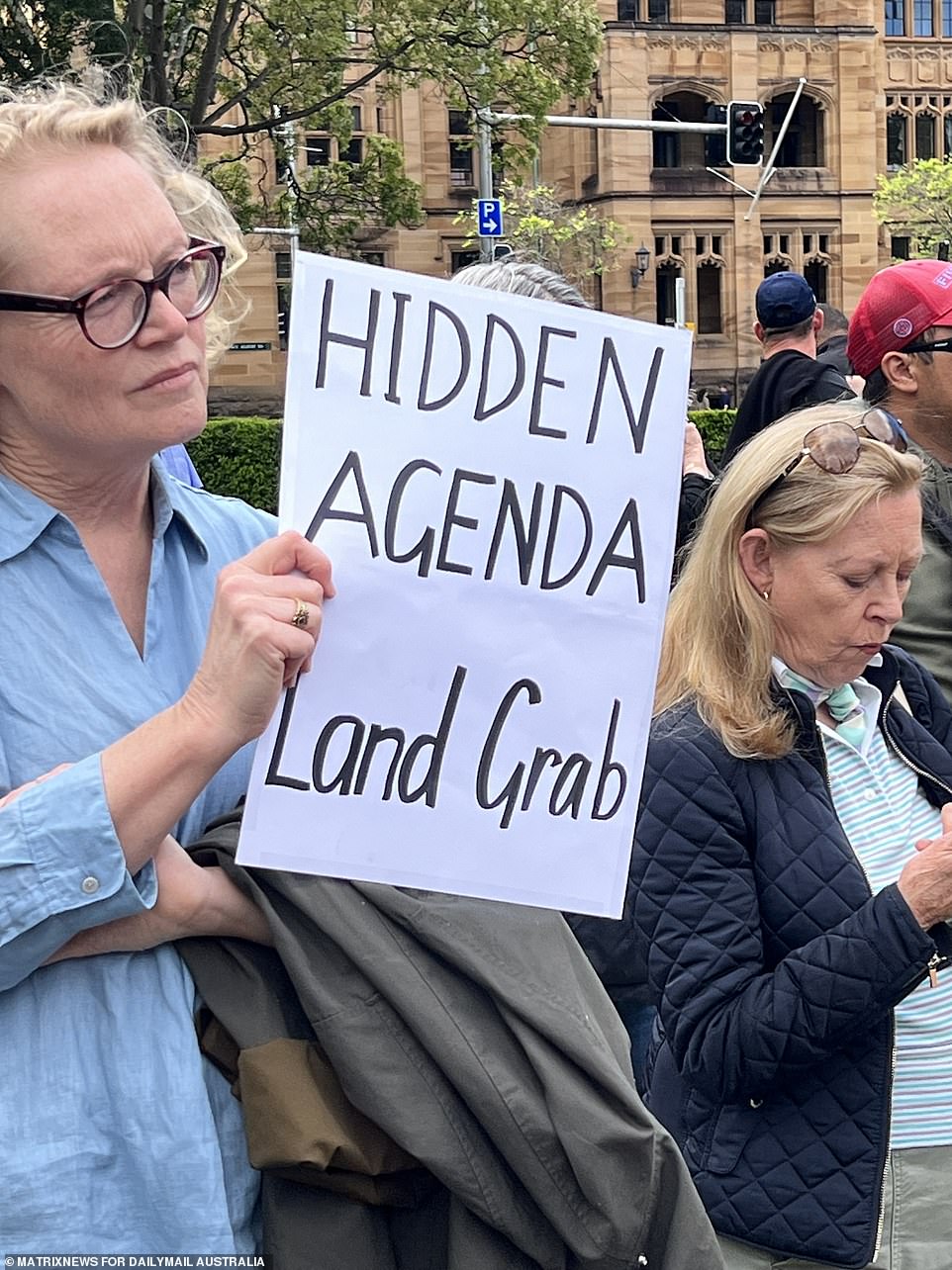 The rally is being called the 'World Wide Rally For Freedom In Support Of No To the Voice' and is described by organizers as a 'wake-up call' for the nation ahead of the Voice referendum.