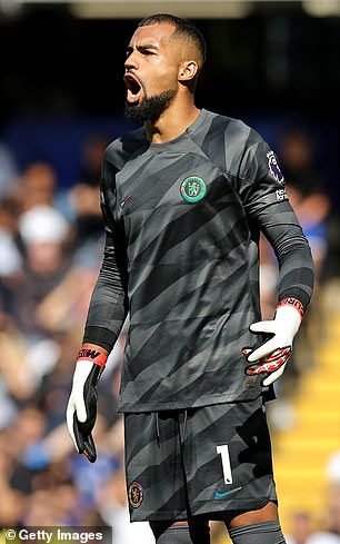 Chelsea goalkeeper Robert Sánchez