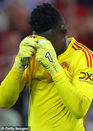 Onana took the blame for United's recent defeat to Bayern