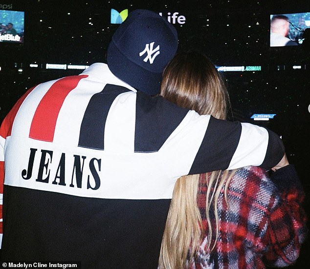 Piet, is that you?  On September 14, the actress shared a post on Instagram of herself with a mystery man at a New York Jets NFL game at MetLife Stadium in New Jersey.