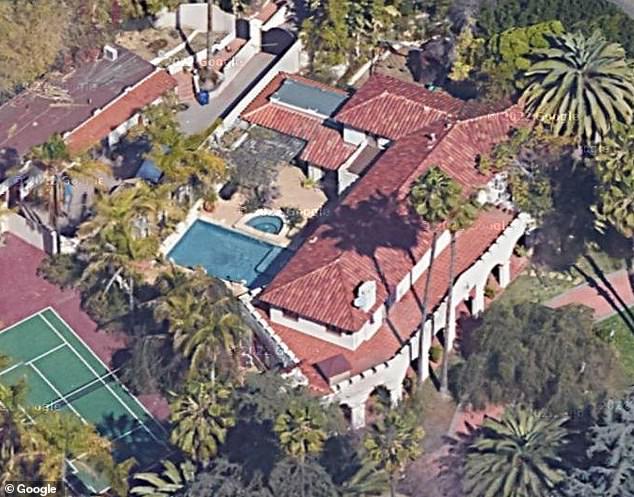 The document states that she lived with both her and Masterson in their Hollywood complex for the first four years of their daughter's life.  They sold that five-bedroom, four-bath Moorish mansion in 2021 for $6.2 million