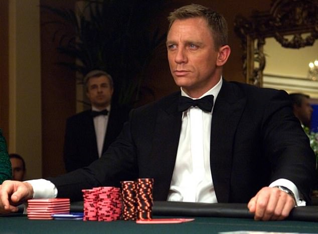 Daniel Craig played Fleming's spy James Bond in the Hollywood blockbuster Casino Royale