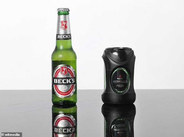 Beck's Autonomous (right) was hoppier than its German counterpart