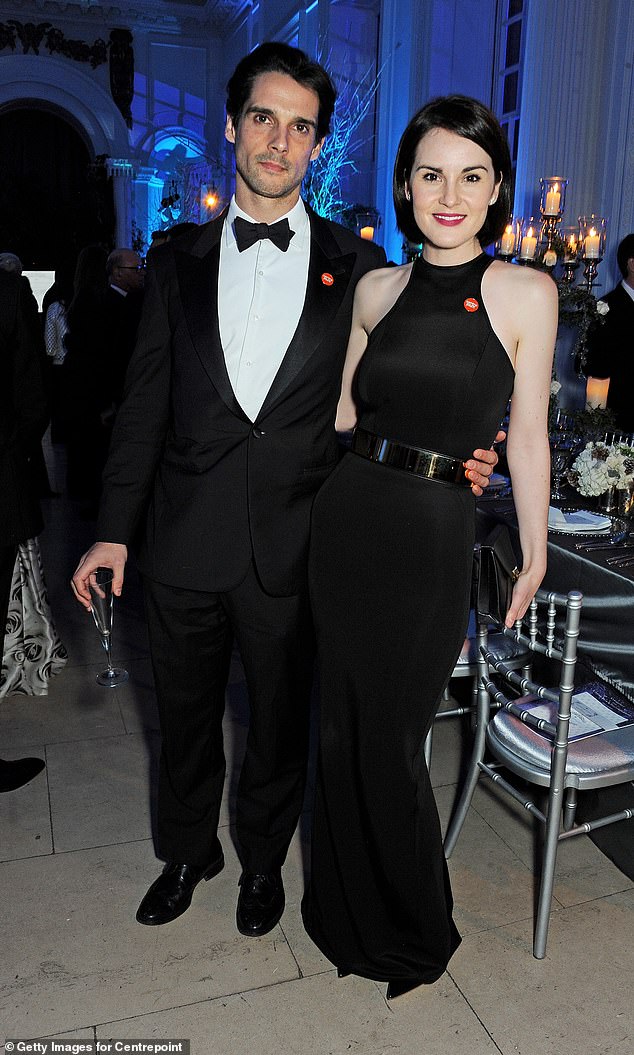 Michelle Dockery was previously engaged to public relations director John Dineen before he died of a rare form of cancer in December 2015 at the age of 34