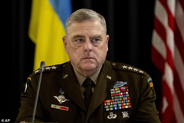 The claims emerged in a wide-ranging profile of outgoing Chairman of the Joint Chiefs of Staff Mark Milley (photo September 19, 2023).