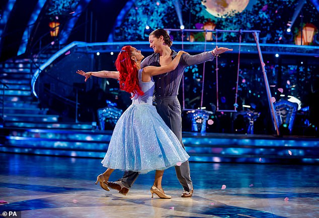 Born dancer: Bobby joked earlier this week that he had never watched Strictly before signing up for the show and had never heard of the dances