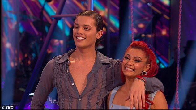 Great Comments: Bobby and Dianne beamed when they received the judges' feedback