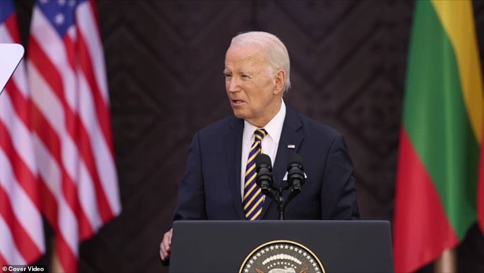 Republicans believe the program is just another way for President Joe Biden to welcome illegal immigrants instead of deporting them.  The ICE Secure Docket card contains an Immigration and Customs Enforcement logo, an image of the migrant, along with a QR code and identifying information found on a typical driver's license or identification document.