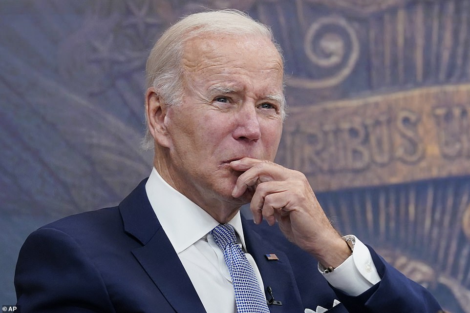 On Monday, Biden headlined two fundraisers for his re-election campaign, including one that featured Broadway's biggest stars.  There he railed against former President Donald Trump and the “MAGA Republicans,” saying they are “determined to destroy American democracy” and “bow down” to Russian President Vladimir Putin.