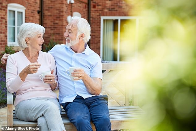 Older people are much more likely to be cheeky and give compliments.  Only 16 percent of people over 55 – aka baby boomers – said they were afraid of being offensive (file image)