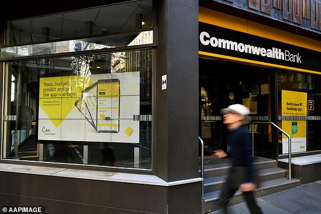 A panicked Mr Casey rushed to his local Commonwealth Bank branch, but was later told nothing could be done and the loss of money was 'his fault' (stock image)