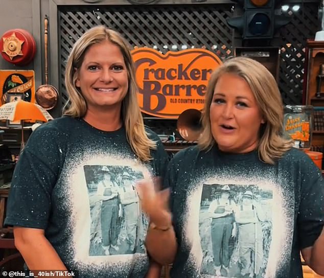 Cracker Barrel responded by hiring the duo as paid marketing partners, supplying them with merchandise and taking them on a tour of the warehouse that houses the chain's decorations.