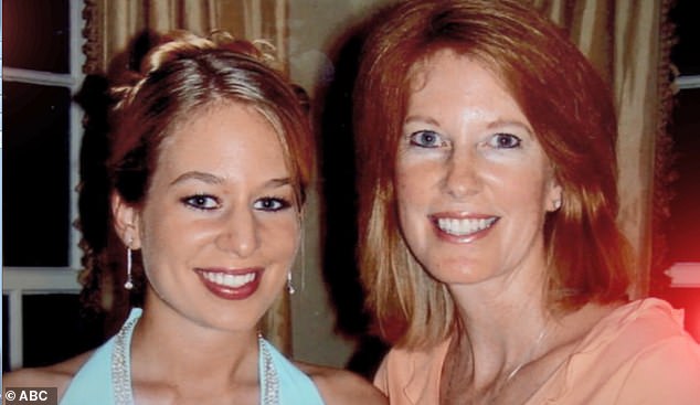 Federal prosecutors allege that Van der Sloot contacted Holloway's mother Beth Holloway (right) through her attorney in March 2010 and said he would reveal the location of the teen's body for $250,000, with $25,000 paid up front.