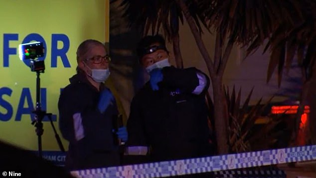 Police launched a murder investigation after a young man was stabbed west of Melbourne