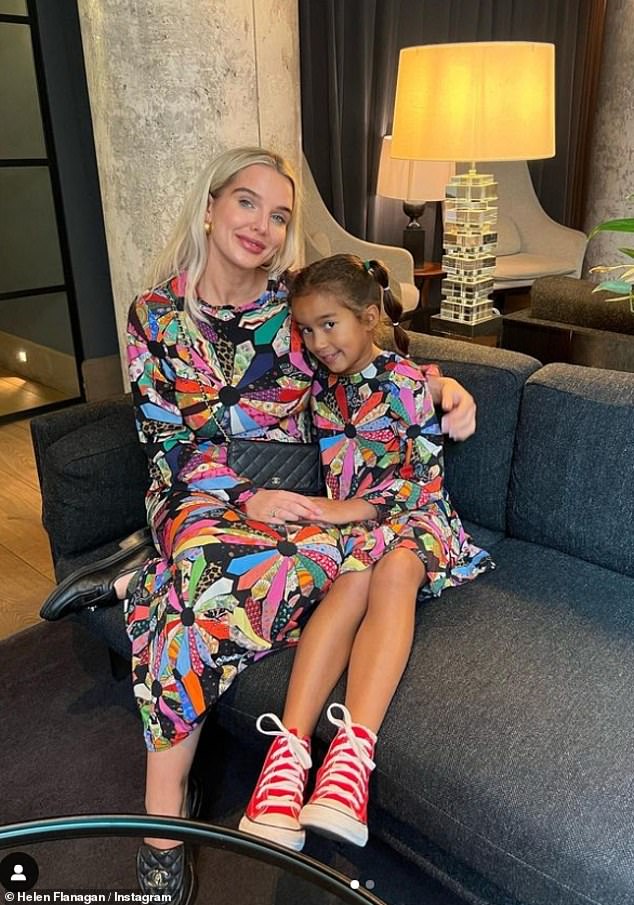 Mother shaming: It comes after Helen recently came under fire and was shamed by fans after sharing her latest Instagram of herself and her daughter, Matilda, eight, on Monday