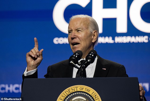 President Joe Biden falsely praised the “Congressional Black Caucus” during a speech to the Congressional Hispanic Caucus