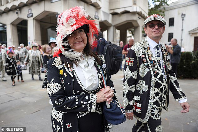 The tradition started over a century ago as a way to raise money and add a touch of gaiety and cheek to ordinary life in London