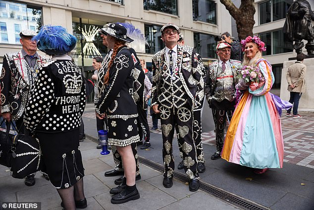 Pearly Kings and Queens have become icons of working-class culture