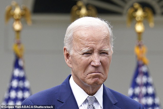 The poll shows that Biden and Trump are in a dead heat with 46 percent support each.  Biden, 80, has virtually no opposition — with just two bids in the Democratic primaries