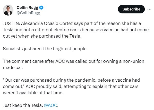 1695585253 244 Alexandria Ocasio Cortez stumbles as shes called out for owning a