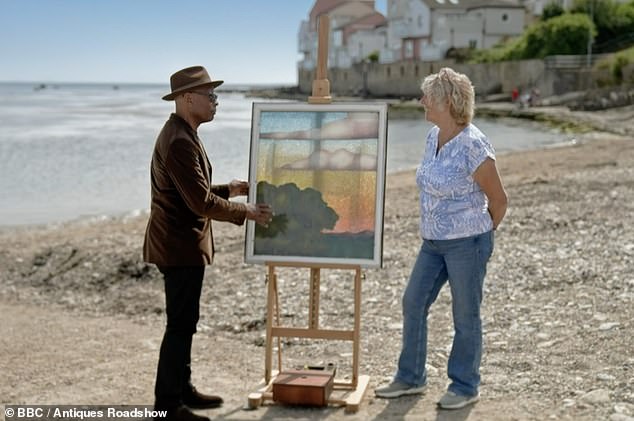 Big money!  One of those women brought back the colorful item she rescued from a fishmonger's shop, only to discover it was worth almost £2,000.