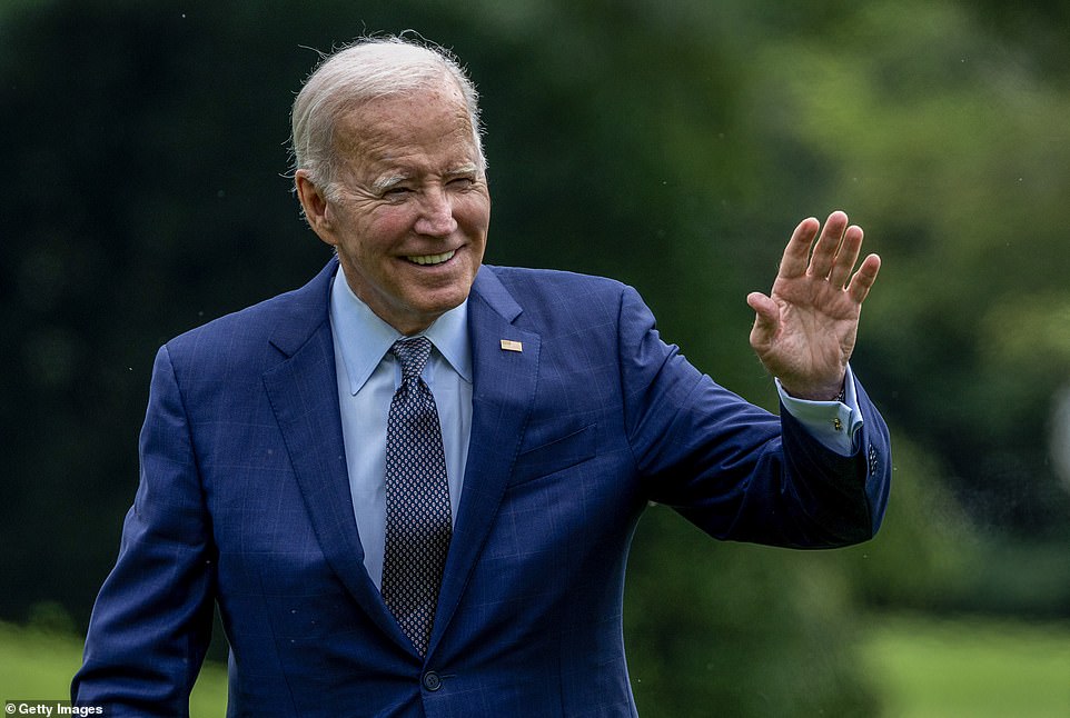 “That's all I'm going to say,” he said in closing his remarks and then walked out of the room.  The armed Wilmington protester's signs referred to a trio of pseudonyms the president allegedly used in emails as vice president, an investigation by the Republican-controlled House Oversight Committee shows.