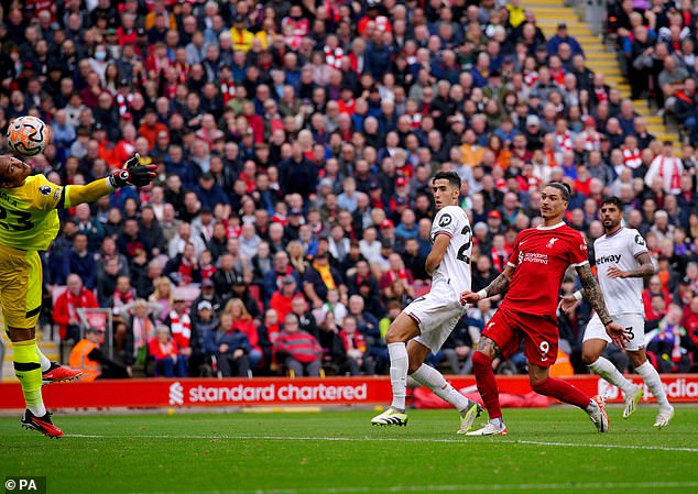 Nunez put them ahead with a tricky corner volley from Alexis Mac Allister's clipped ball