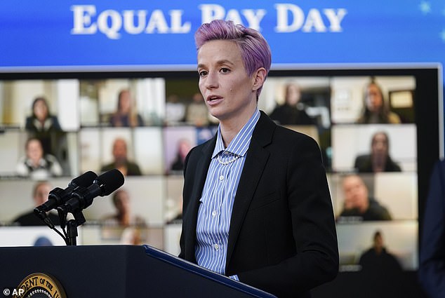 “When I campaigned for LGBTQ rights or equal pay, I was warmly welcomed,” Rapinoe said