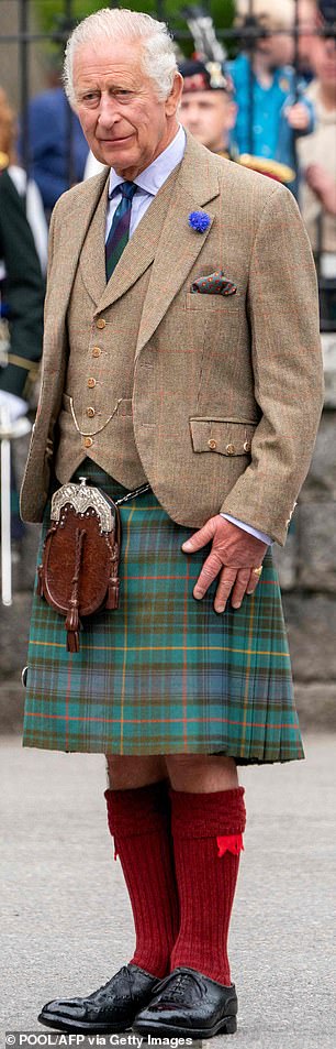 The Monarch has been seen wearing at least five different tartans in the span of two months