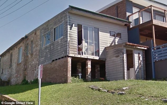 In this Google Streetview image, Mr. Mawhinney sits on his back deck in the sun