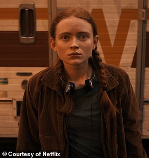 Sadie Sink can be seen in the very popular Netflix series Stranger Things