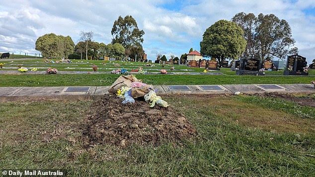 The final resting place of Don and Gail Patterson