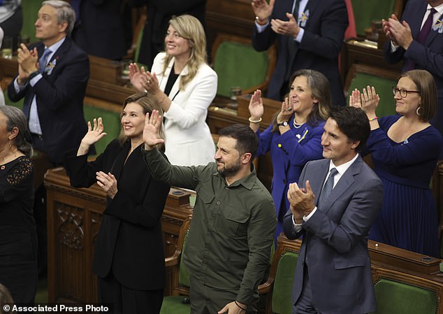 After Zelensky delivered a speech in the House of Commons on Friday, Canadian lawmakers gave Hunka a standing ovation — after Rota drew attention to the senior by hailing him as both a 