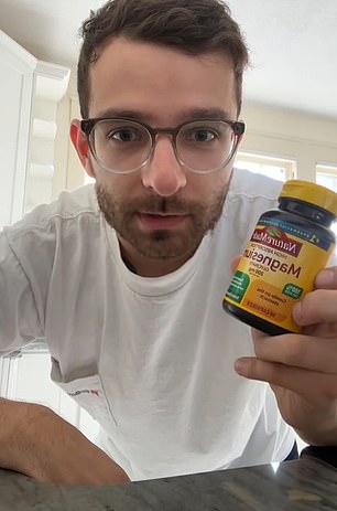 A creator named Brenden merged Mr. Wesley's video and said that magnesium and vitamin D3 also made a difference in his anxiety.  'I feel fine.  I feel normal.  “I have no worries,” he said