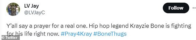 1695627929 339 Krayzie Bone of Bone Thugs n Harmony hospitalized amid health crisis that