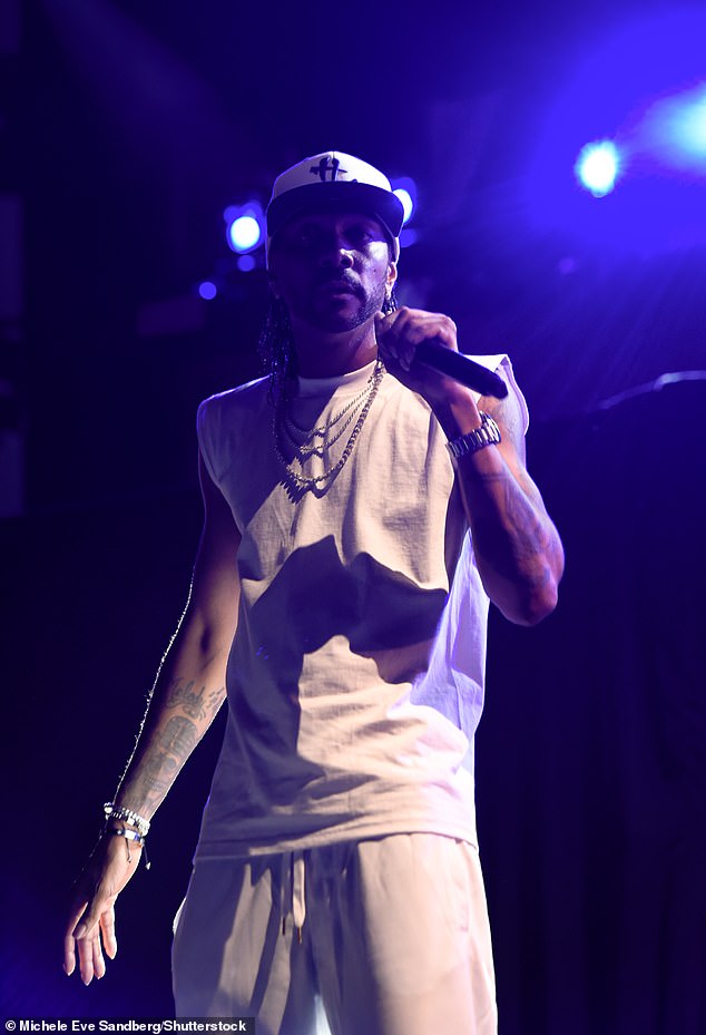 Krayzie Bone was seen on stage at a Bone Thugs-N-Harmony show in Miami in 2021