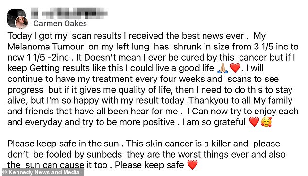 1695629923 585 Tanning addict with stage four cancer admits she was stupid