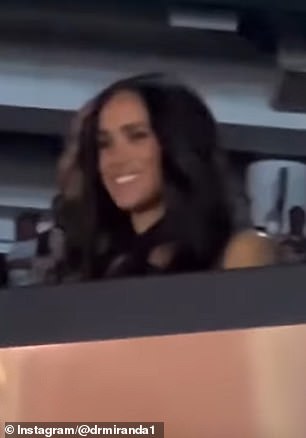 A new clip shows the Duchess beaming as Beyoncé shouts out her former Destiny's Child bandmates