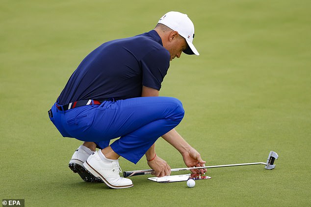 For the Masters and US Open, the greens normally run at speeds greater than 13 on the stimpmeter