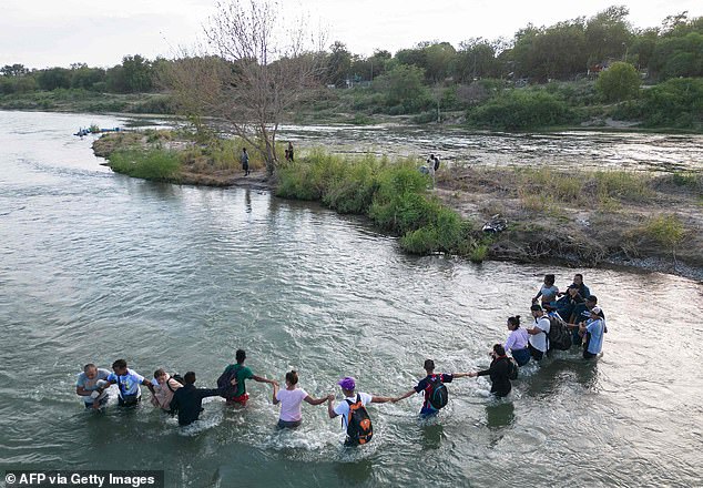 It is estimated that as many as 100,000 migrants have entered Eagle Pass in the past week