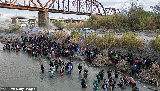 As many as 232,972 migrants crossed the US-Mexico border in August, an increase from previous months