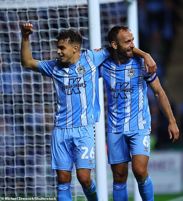 Brighton loanee Yasin Ayari enjoyed immense luck in scoring his first goal for Coventry