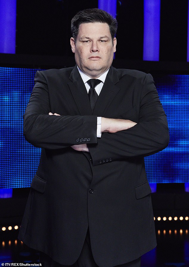 Chaser: Mark said he completely changed his diet due to battle with diabetes and said this played part of his weight loss (pictured on ITV quiz in 2018)