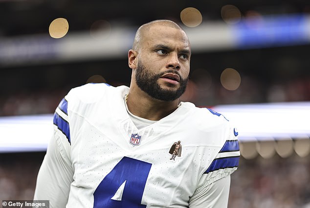 Prescott and the Dallas Cowboys suffered a shocking loss to the Arizona Cardinals