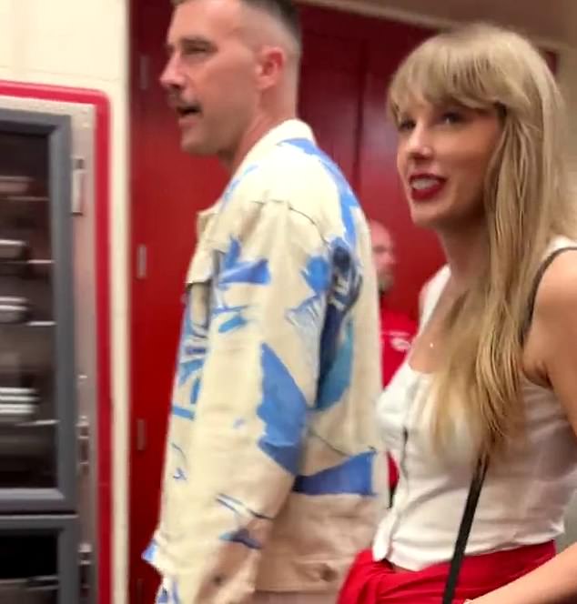 It comes after Taylor Swift was first spotted with rumored boyfriend Travis Kelce