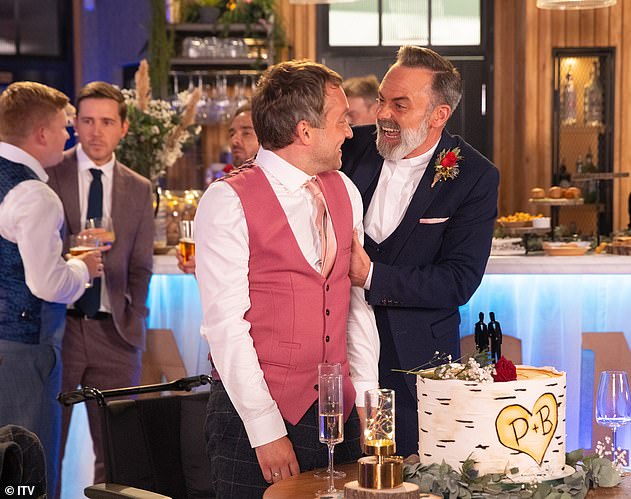 Twists: Billy and Paul exchange vows, the officiant declares them married, but after the ceremony Billy is shocked to discover that his new husband has been hiding a secret from him