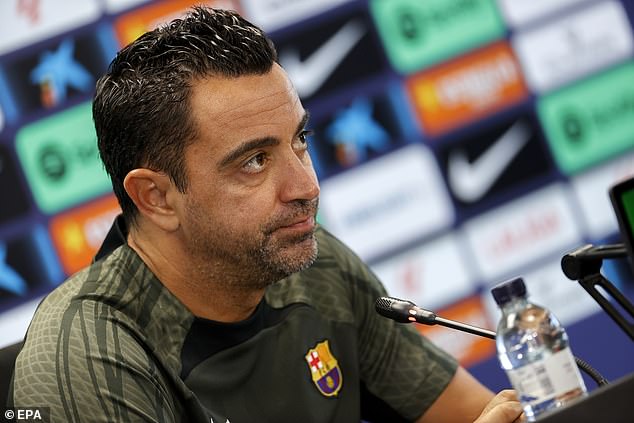 Head coach Xavi Hernandez described his midfielder's injury as a 'big loss' for the defending champions