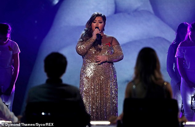 Singing with heart and soul: Scarlett came second in the 15th series of The X Factor in 2018