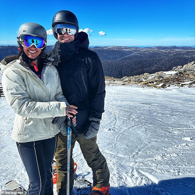 The couple recently enjoyed a holiday together in Thredbo, in the Snowy Mountains in NSW.  There was no indication at the time that anything was wrong