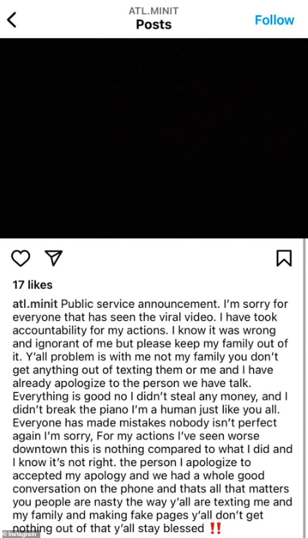 Heard was forced to apologize on her Facebook and Instagram and ask people to stop harassing her aunt before deleting those accounts